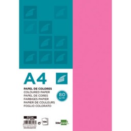100HJ papel rosa 80 g/m² Din A-4 Liderpapel 28246