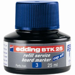 Frasco tinta BTK25 azul edding BTK25-03