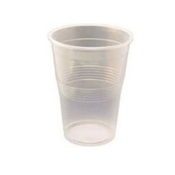 100 vasos plástico 0,33 l. transparentes VASO330T
