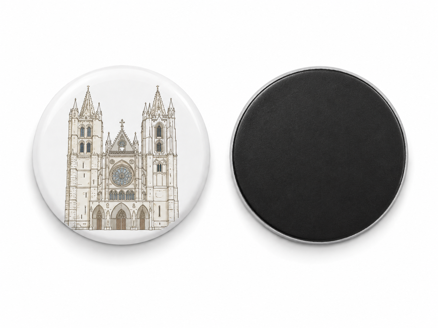 Chapas con Imán Redondas